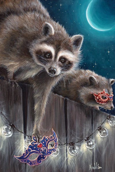 Masquerade by Kyra Wilson art print