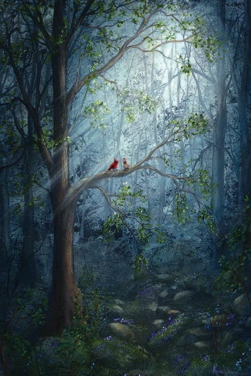 Forest Pair by Kyra Wilson wall art