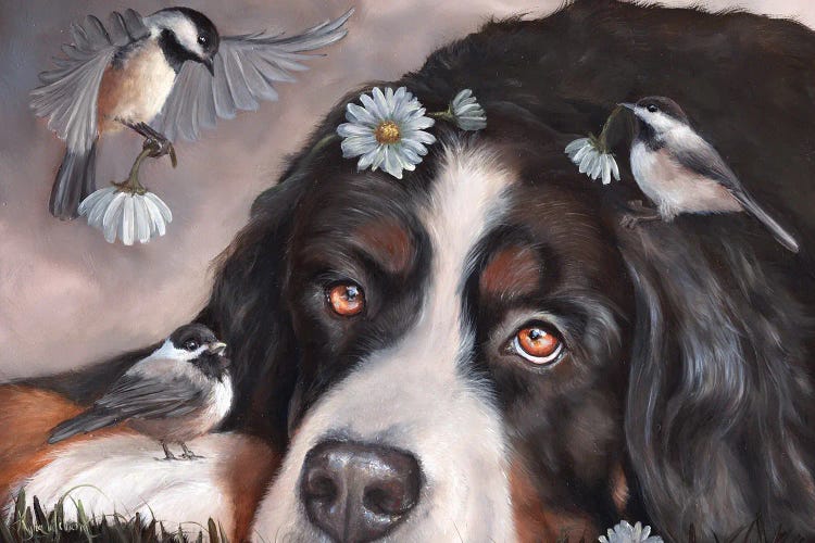 You Never Bring Me Flowers by Kyra Wilson wall art