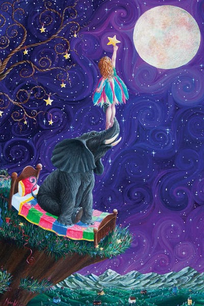 Somnium by Kyra Wilson framed canvas print