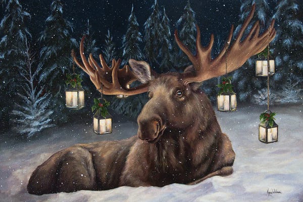 Rustic Winter: Northern Lights by Kyra Wilson