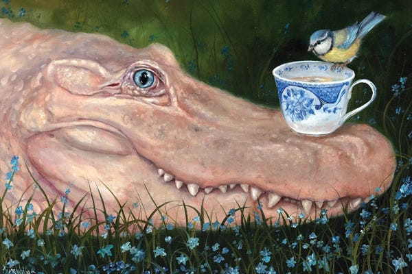 Alligators & Crocodiles: Two For Tea by Kyra Wilson