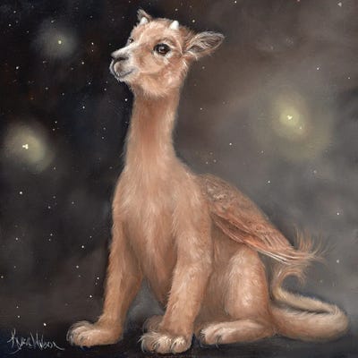 Little Bit by Kyra Wilson framed canvas print