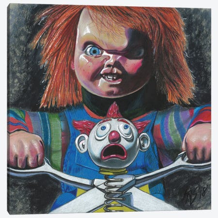 Chucky Canvas Print #KYS13} by Kathy Sullivan Art Print
