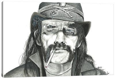 Lemmy Canvas Art Print - Kathy Sullivan