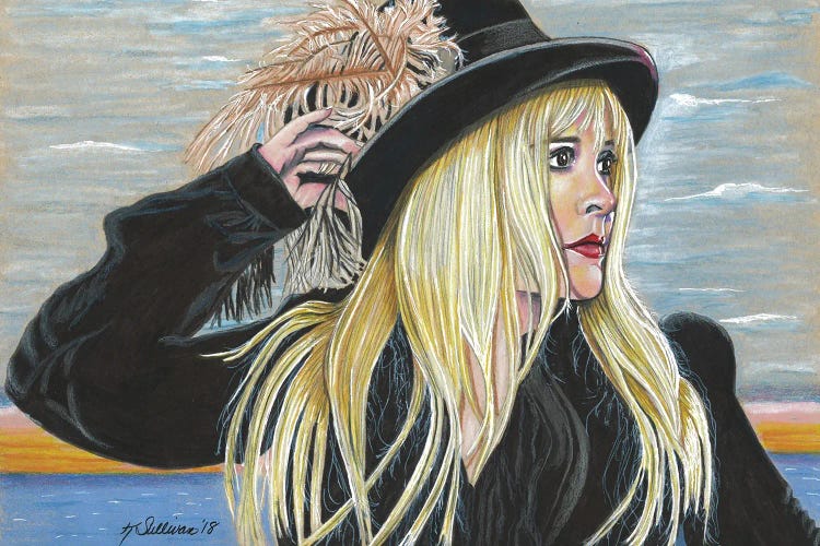 Stevie Nicks by Kathy Sullivan wall art
