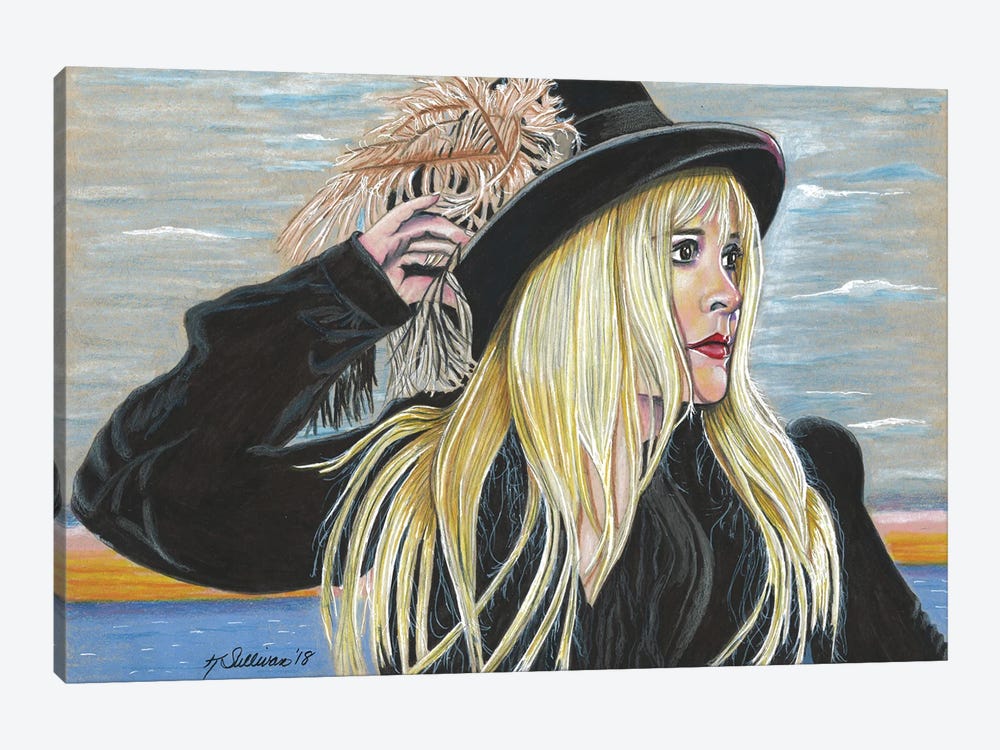Stevie Nicks by Kathy Sullivan 1-piece Art Print