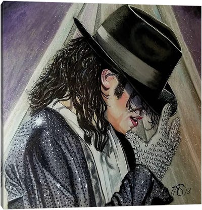 Michael Jackson Canvas Art Print - Limited Edition Musicians Art