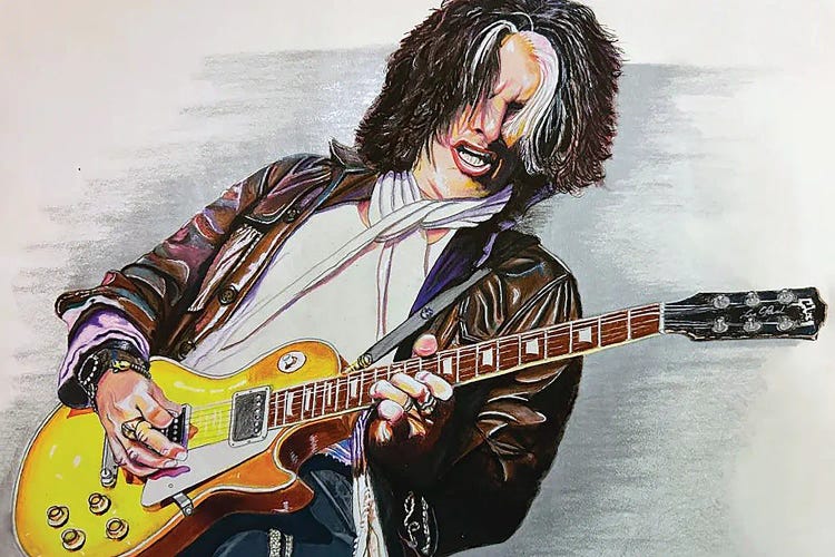 Joe Perry Of Aerosmith