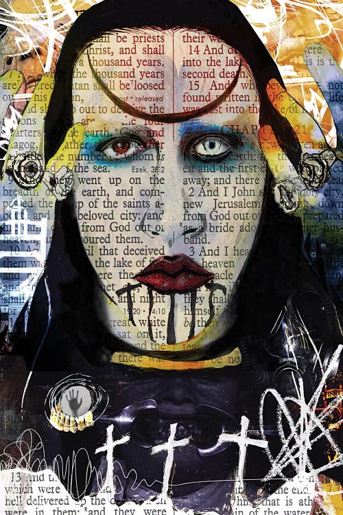 Marilyn Manson Abstract Nightmare