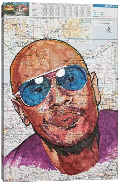 Dave From Ohio Canvas Art Print - Dave Chappelle