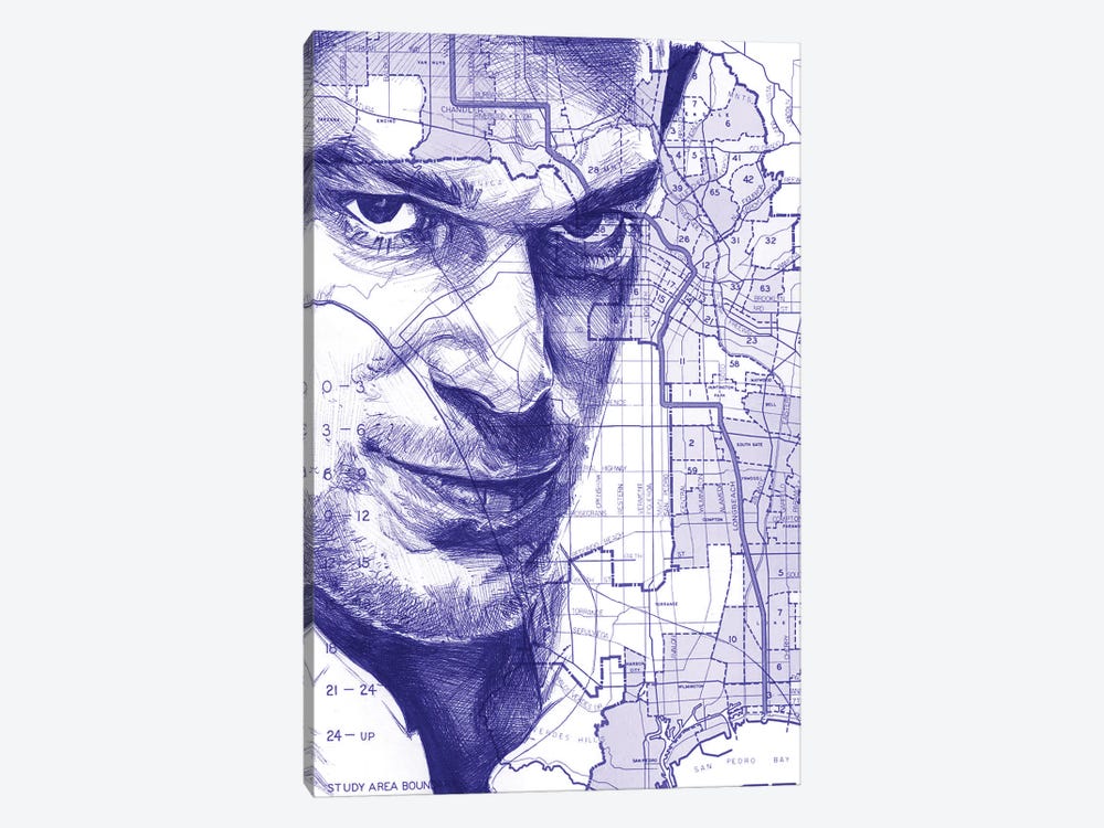 Dexter From Miami by Kyle Willis 1-piece Canvas Wall Art