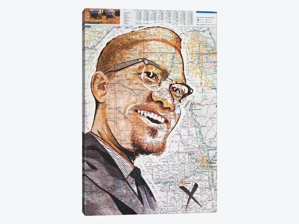 Malcolm From Nebraska by Kyle Willis 1-piece Canvas Print