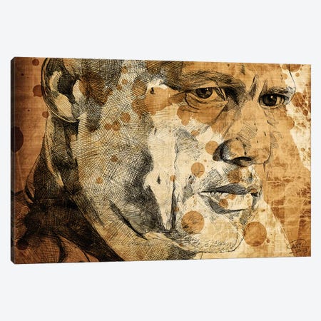Sons Of Anarchy Happy Oil Stained Canvas Print #KYW54} by Kyle Willis Canvas Wall Art