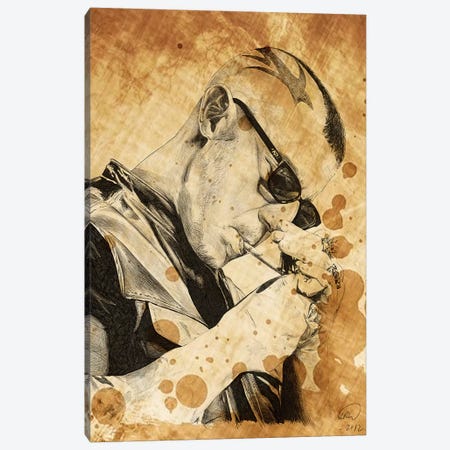 Sons Of Anarchy Juice Oil Stained Canvas Print #KYW56} by Kyle Willis Canvas Artwork
