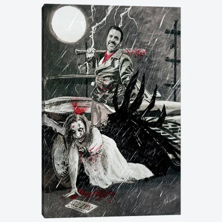 Supernatural Born Killers Canvas Print #KYW59} by Kyle Willis Canvas Art Print
