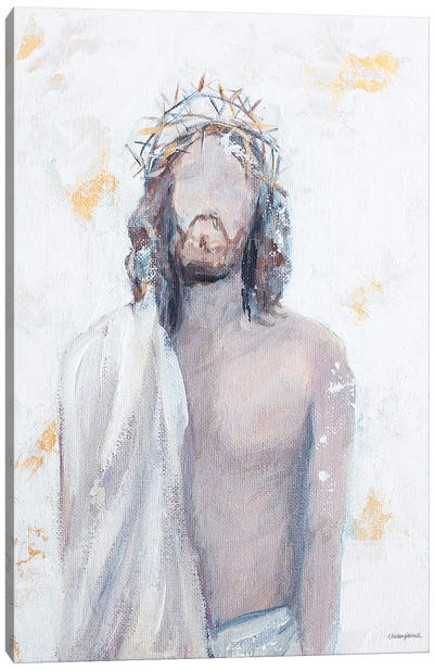 Crown Of Thorns Canvas Art Print - Jesus Christ