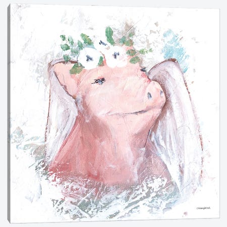 Pigs Fly Canvas Print #KZE9} by Mackenzie Kissell Canvas Print