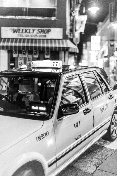 Taxi To The Black And White by Kenzo Ejiri multi panel art