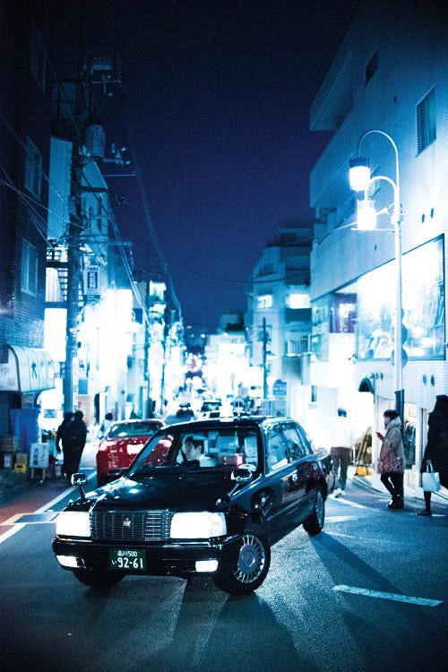 Blue Taxi by Kenzo Ejiri wall art