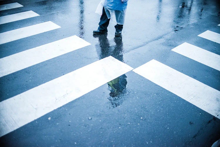 Traffic Man by Kenzo Ejiri wall art