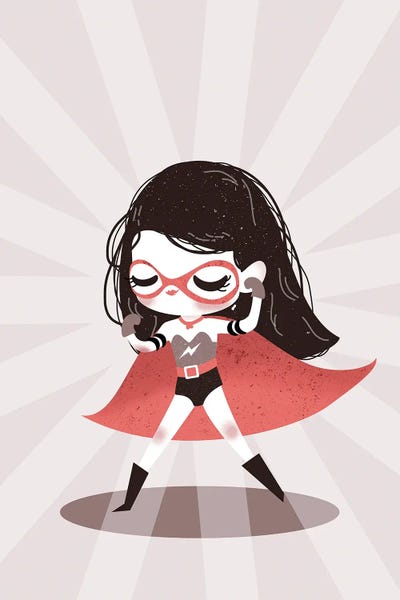 Fictional Characters: Super Hero Girl by Kanzilue
