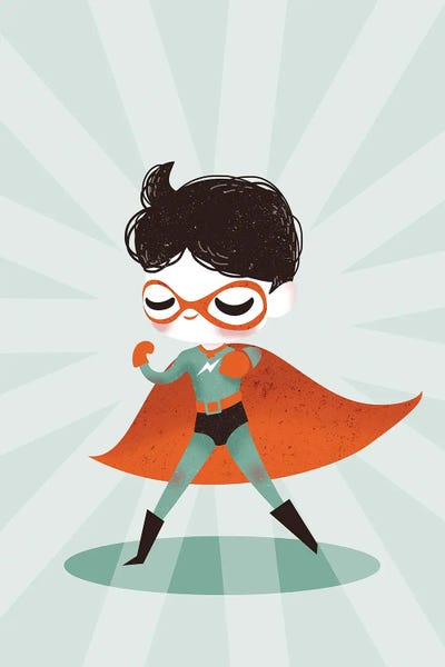 Fictional Characters: Super Hero Boy by Kanzilue