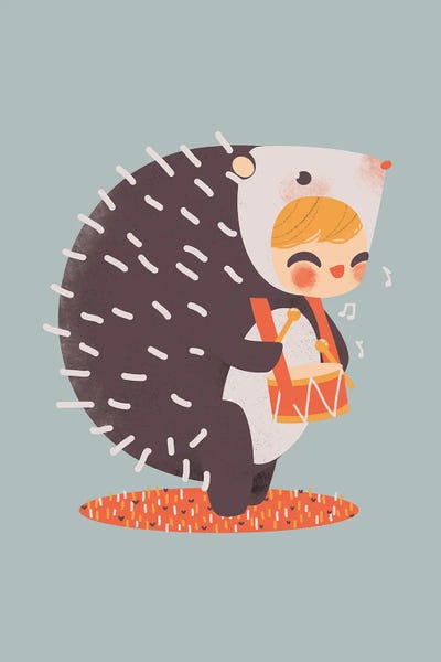 Drums: Sweeties - Hedgehog by Kanzilue