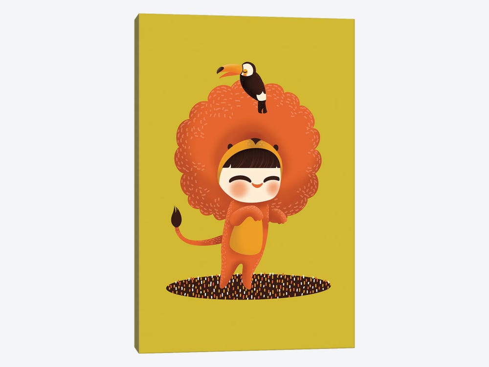 Sweeties - Lion by Kanzilue 1-piece Canvas Print