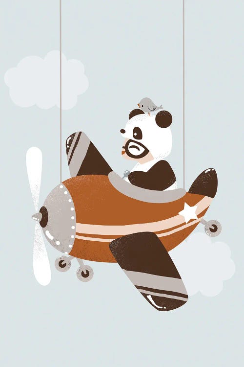 Sweeties - Panda by Kanzilue wall art