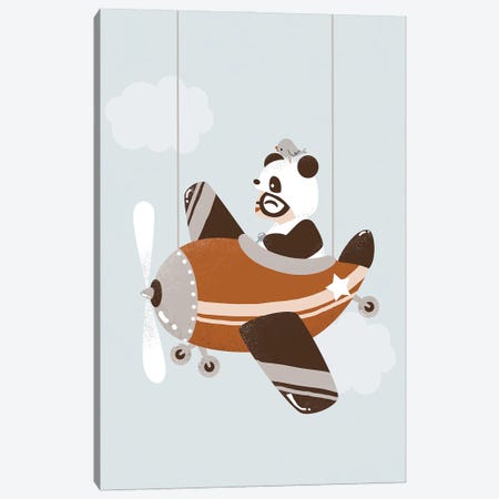 Sweeties - Panda Canvas Print #KZL29} by Kanzilue Canvas Print