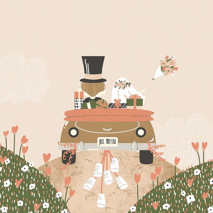 Just Married by Kanzilue wall art