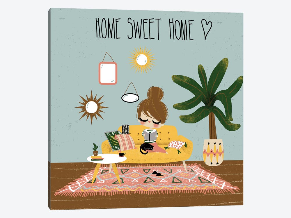 Home Sweet Home by Kanzilue 1-piece Art Print