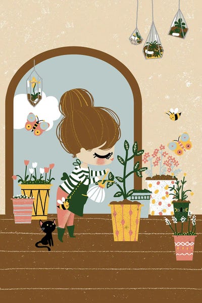 The Greenhouse by Kanzilue multi panel art