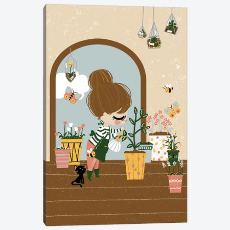 The Greenhouse Canvas Print #KZL52} by Kanzilue Canvas Art