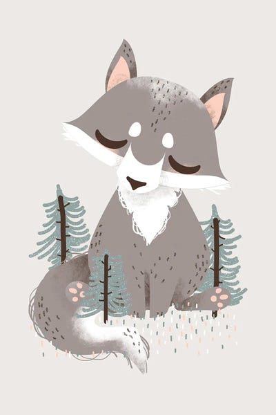 Kanzilue: Cute Animals - The Wolf by Kanzilue