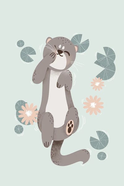 Kanzilue: Cute Animals - The Otter by Kanzilue