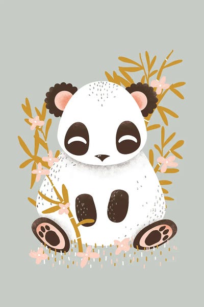 Kanzilue: Cute Animals - The Panda by Kanzilue