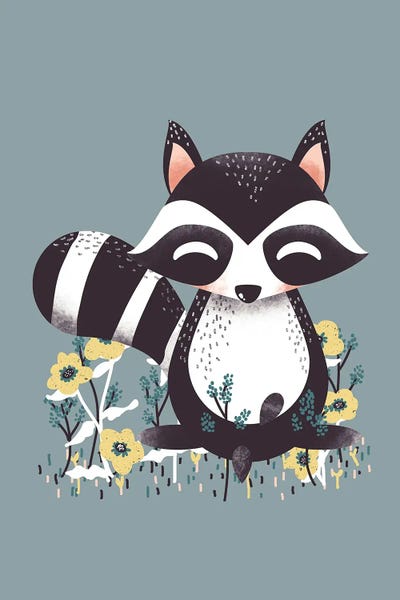 Kanzilue: Cute Animals - The Raccoon by Kanzilue