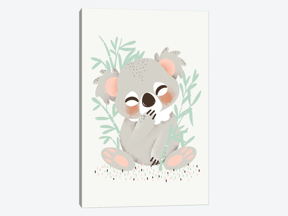 Cute Animals - The Koala by Kanzilue 1-piece Canvas Art