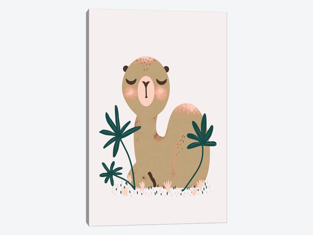 Cute Animals - The Camel by Kanzilue 1-piece Art Print