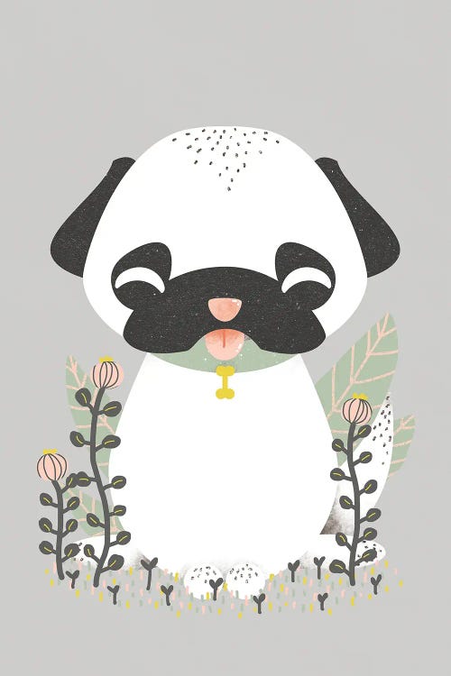 Cute Animals - The Dog by Kanzilue wall art