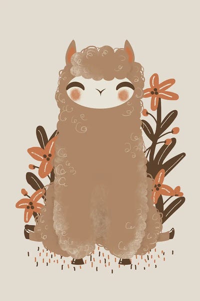 Kanzilue: Cute Animals - The Lama by Kanzilue