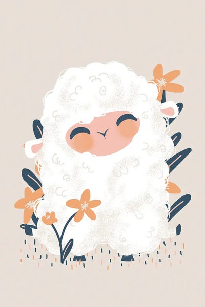 Kanzilue: Cute Animals - The Sheep by Kanzilue