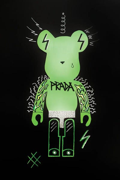 The Explosive Bearbrick