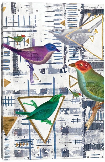 Bird Intersection I Canvas Art Print