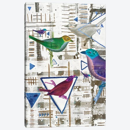 Bird Intersection III Canvas Print #LAB25} by Lori Arbel Canvas Wall Art