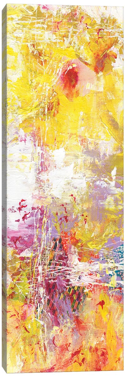Yellow Abstract I Canvas Art Print