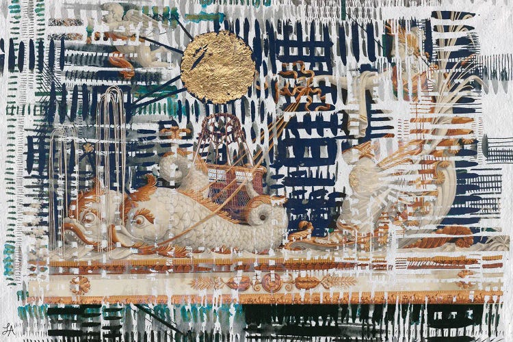 Radiant Venus, Cupid, And Sun by Lori Arbel wall art