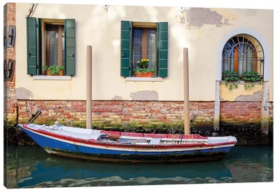 Venice Workboats II Canvas Art Print